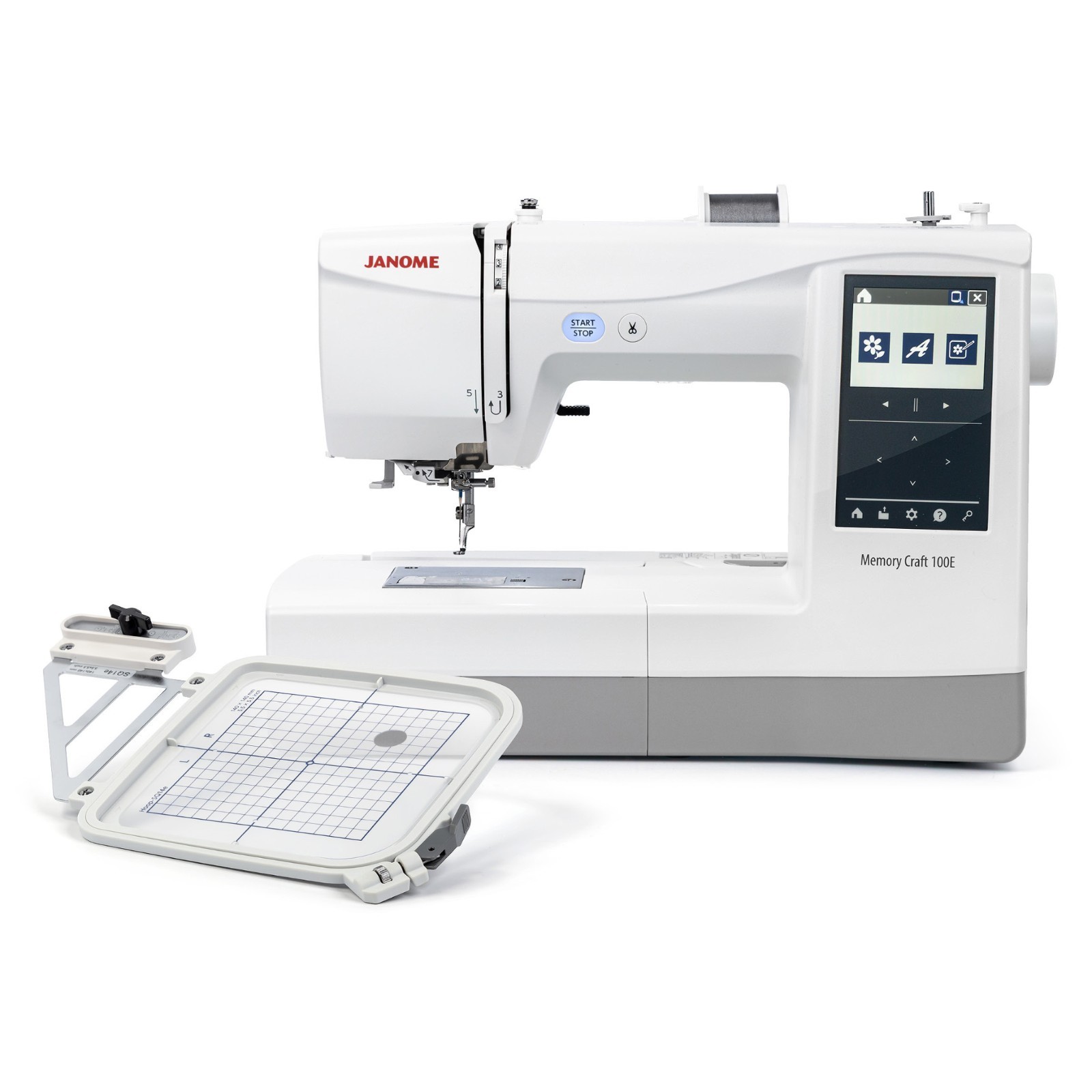 Janome Memory Craft 100E Embroidery / Sewing Machine