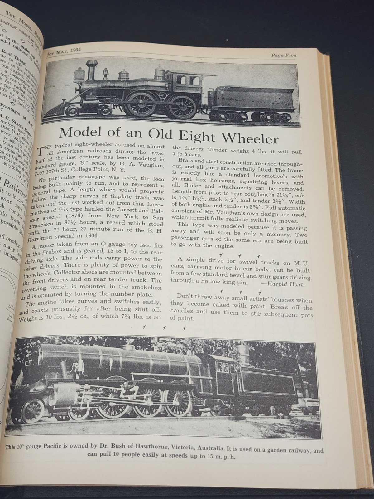 The Model Railroader Vol.1 Hardbound 1935 Kalmbach