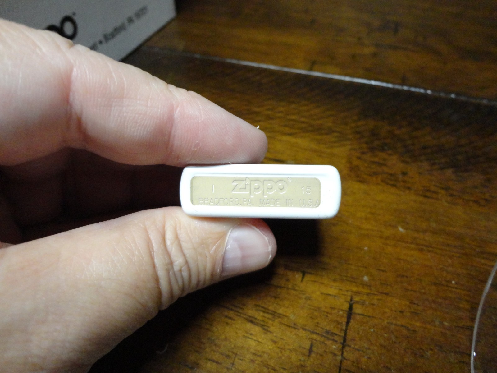 ZEBRA EYE ZIPPO LIGHTER MINT IN BOX 2015