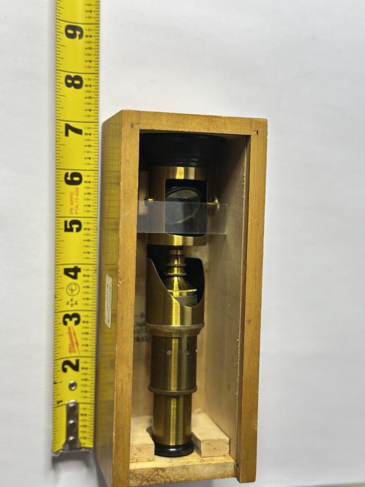 Antique miniature microscope German