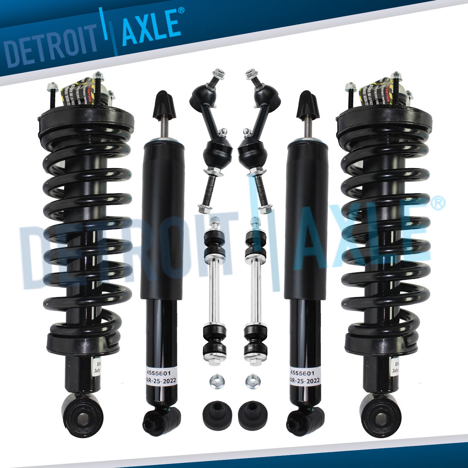 Front Strut Coil Spring Rear Shock Absorbers Sway Bars for Ford Crown Victoria
