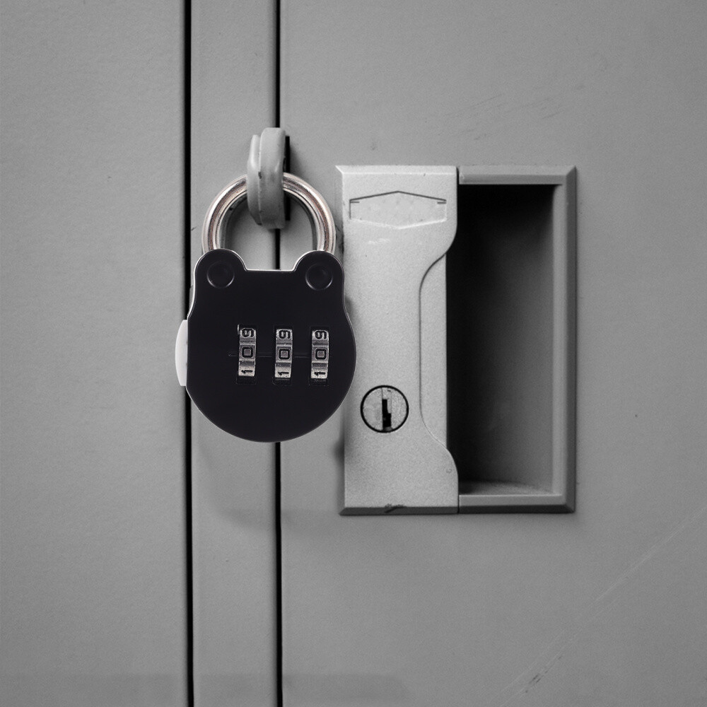 4 Pcs Locker Toolbox Combination Luggage Keyless Door Locks Padlock