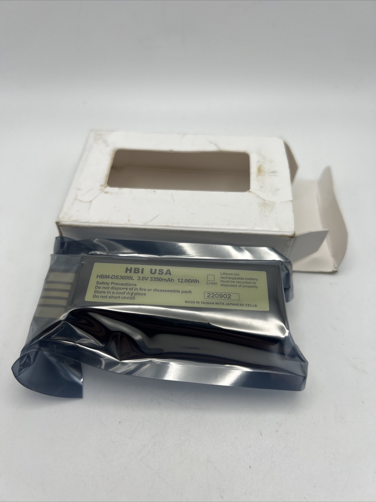 HBI USA Replacement Battery For ZEBRA 3600 Series HBM-DS3600L 3.6V 3350mAh