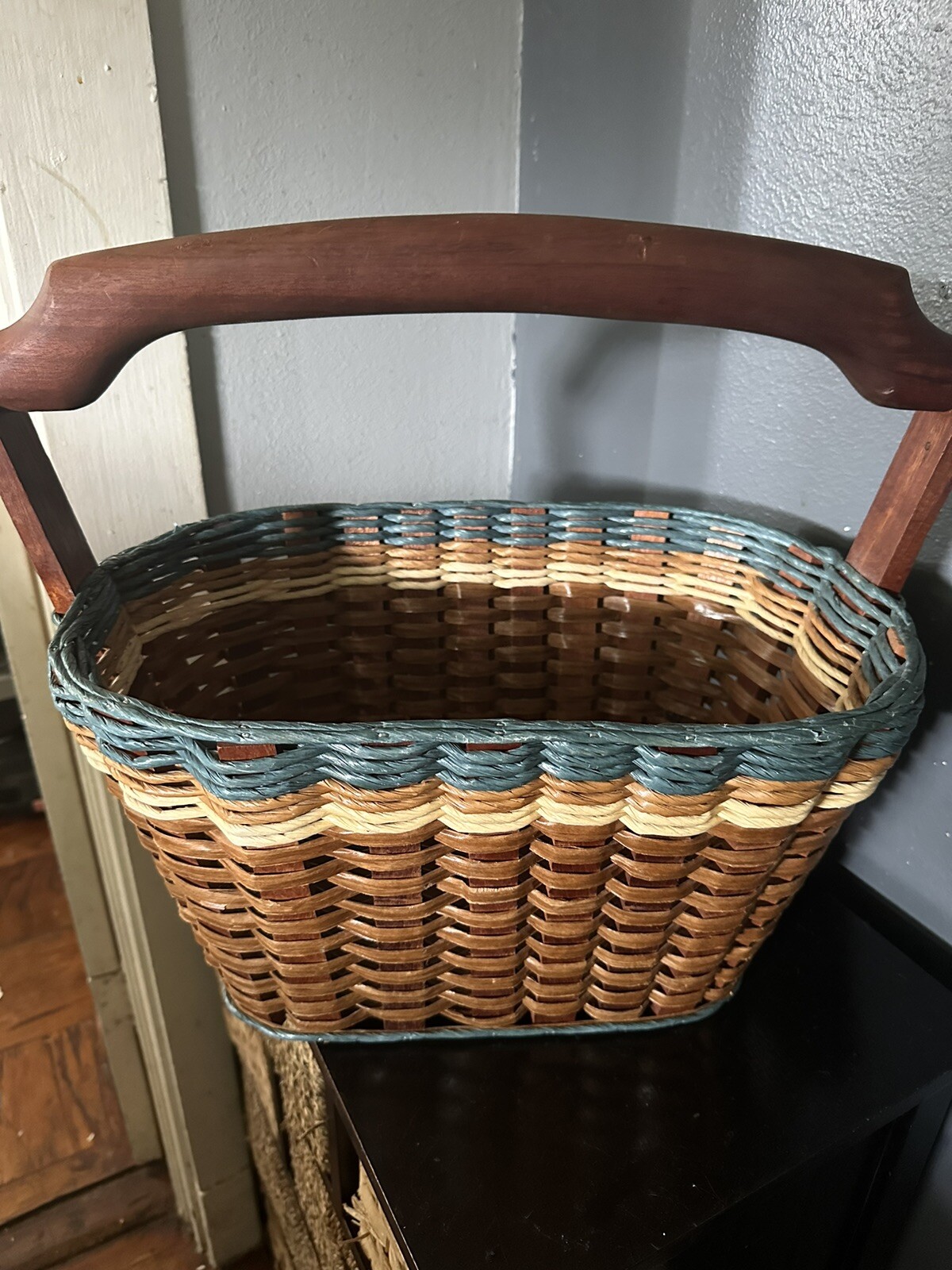 Foxcreek Basket Signed And Dated By Artist