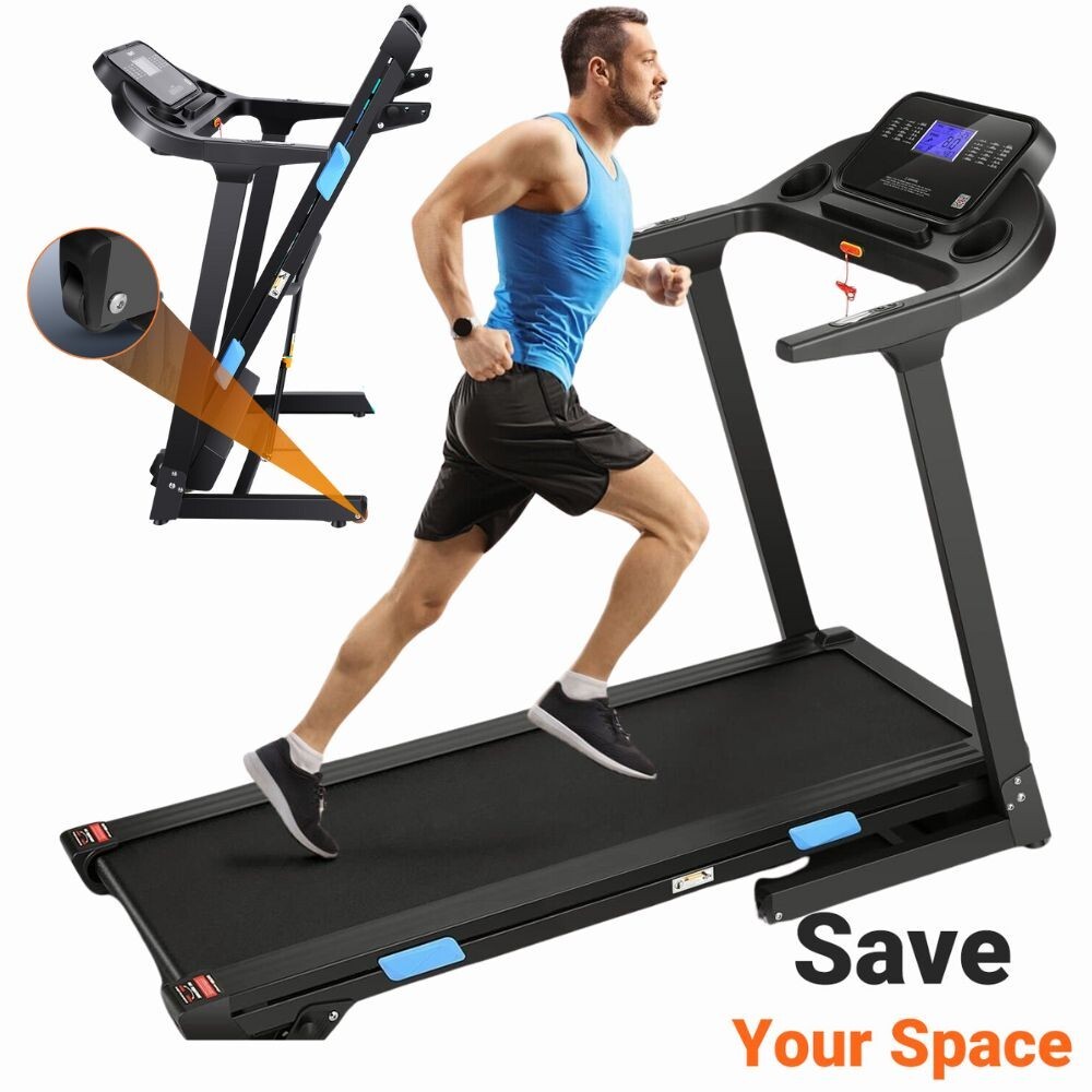 Treadmill with Incline 3.25HP 18 INCH Wide Treadmill for Home Gym 300lb Capacity
