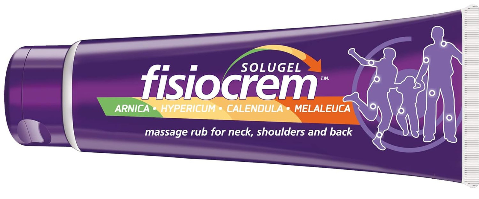 Fisiocrem Solugel Arnica Cream - Arnica Montana & Calendula Cream for Muscle
