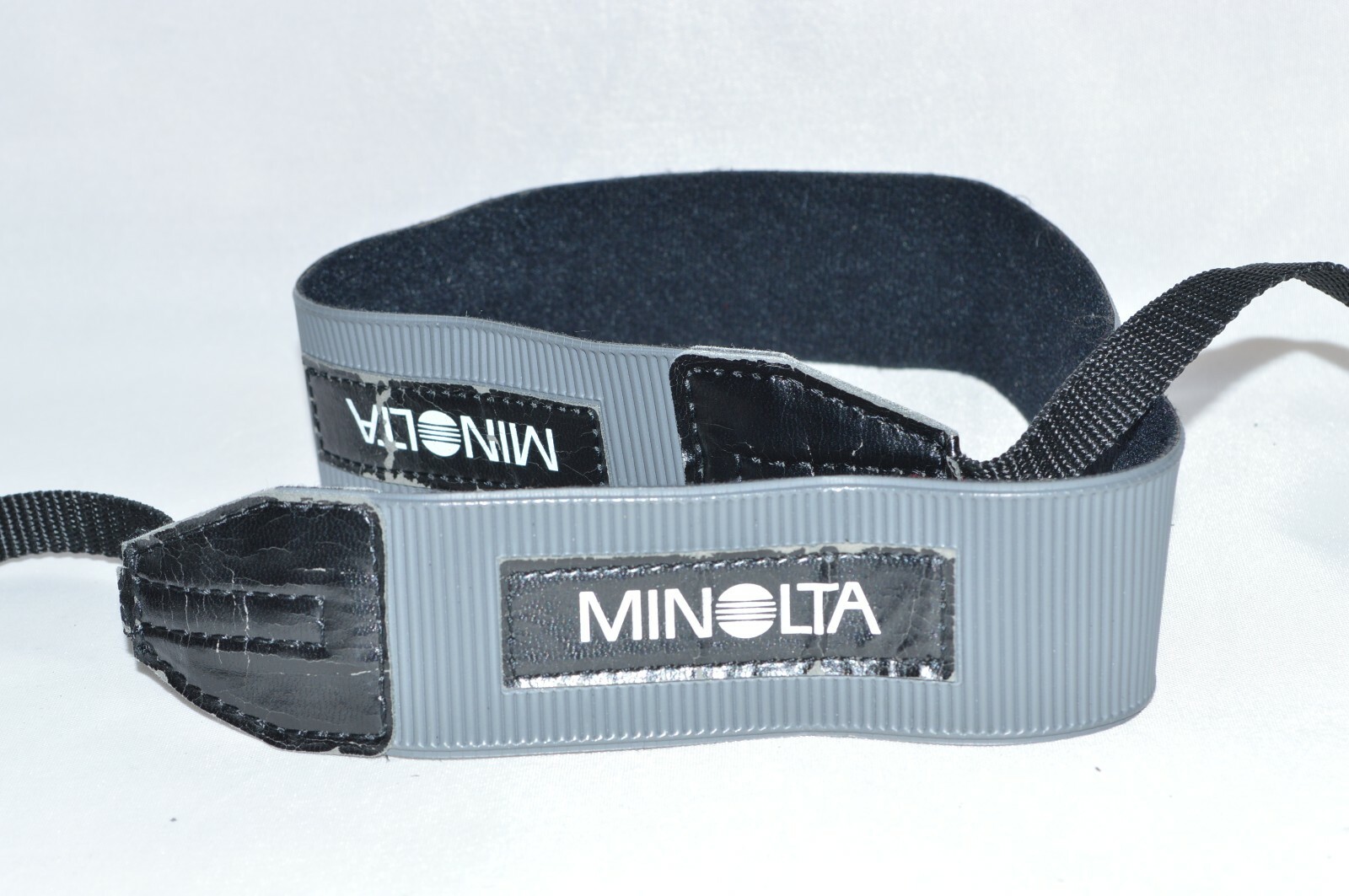Minolta Black and Grey Adjustable Camcorder Camera Strap (CS-144)