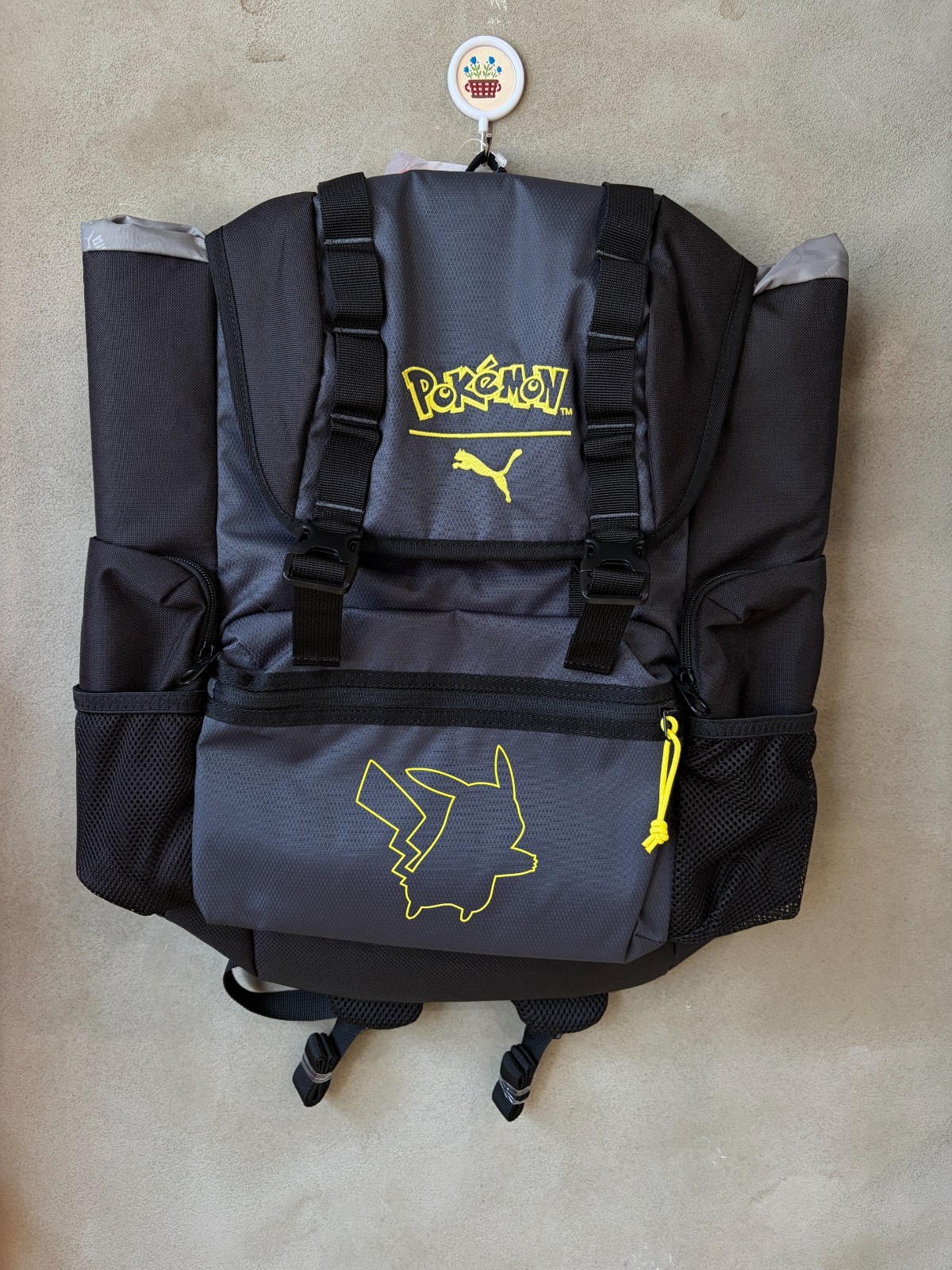 PUMA X POKEMON Backpack Unisex Lifestyle Casual Sports Travel Bag NWT 092330-01