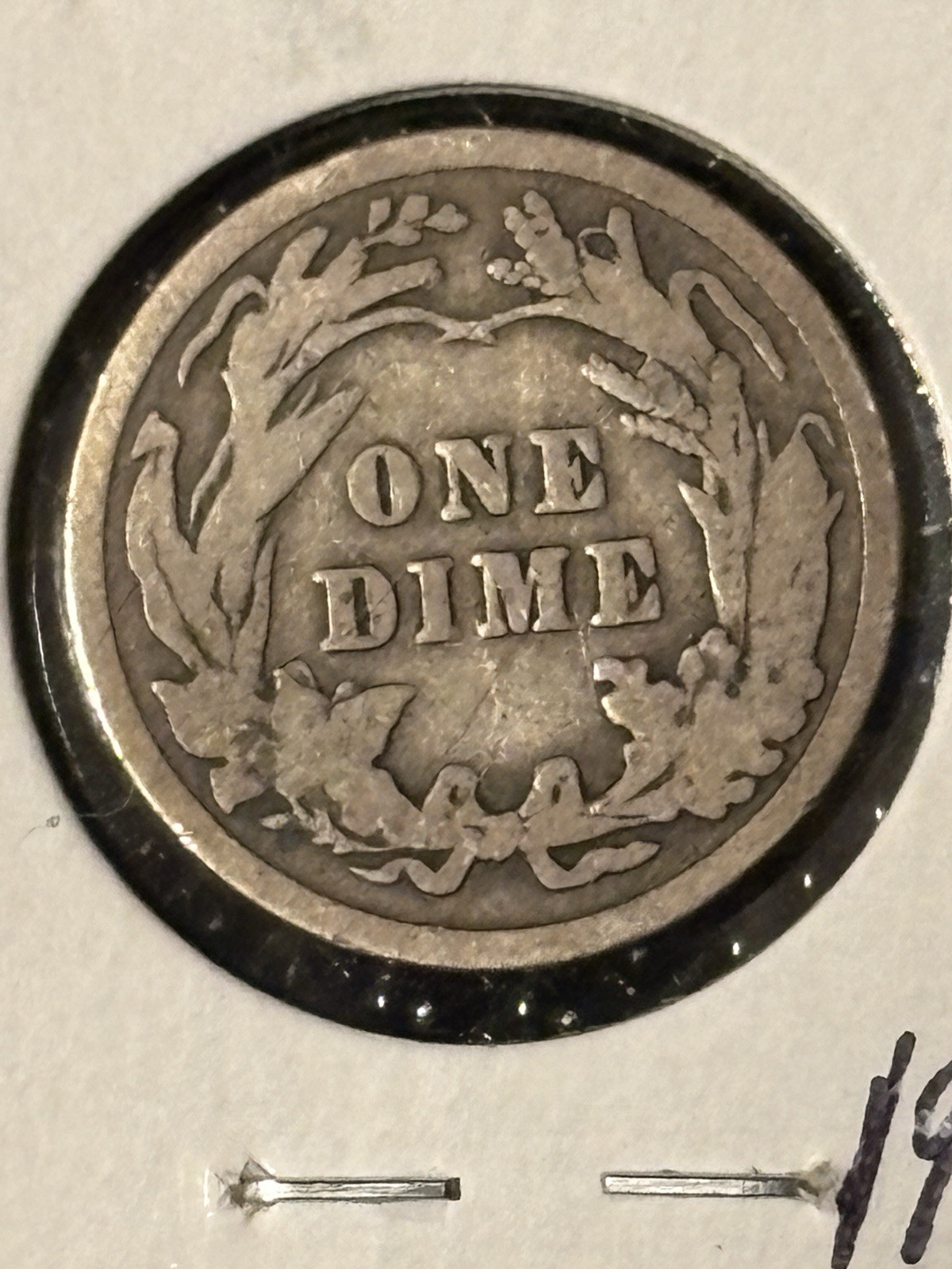 1910 Barber Dime