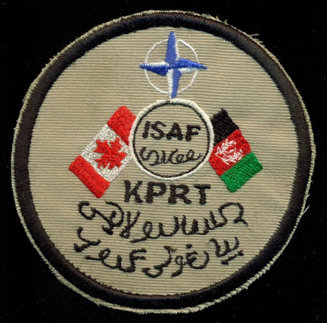 ISAF Afghanistan Task Force Kandahar Canadian PRT Patch AA
