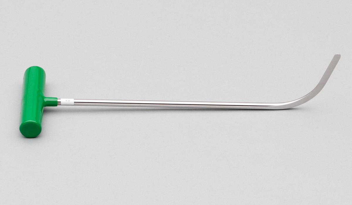 R-22 Diam 3/8 - T-Handle, Flat Tip Blade, 17" PDR Tool