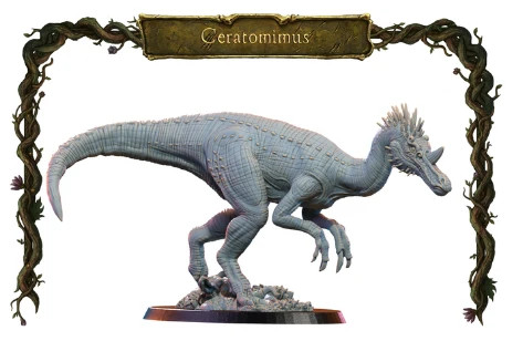 Ceratomimus - Resin Tabletop Miniature