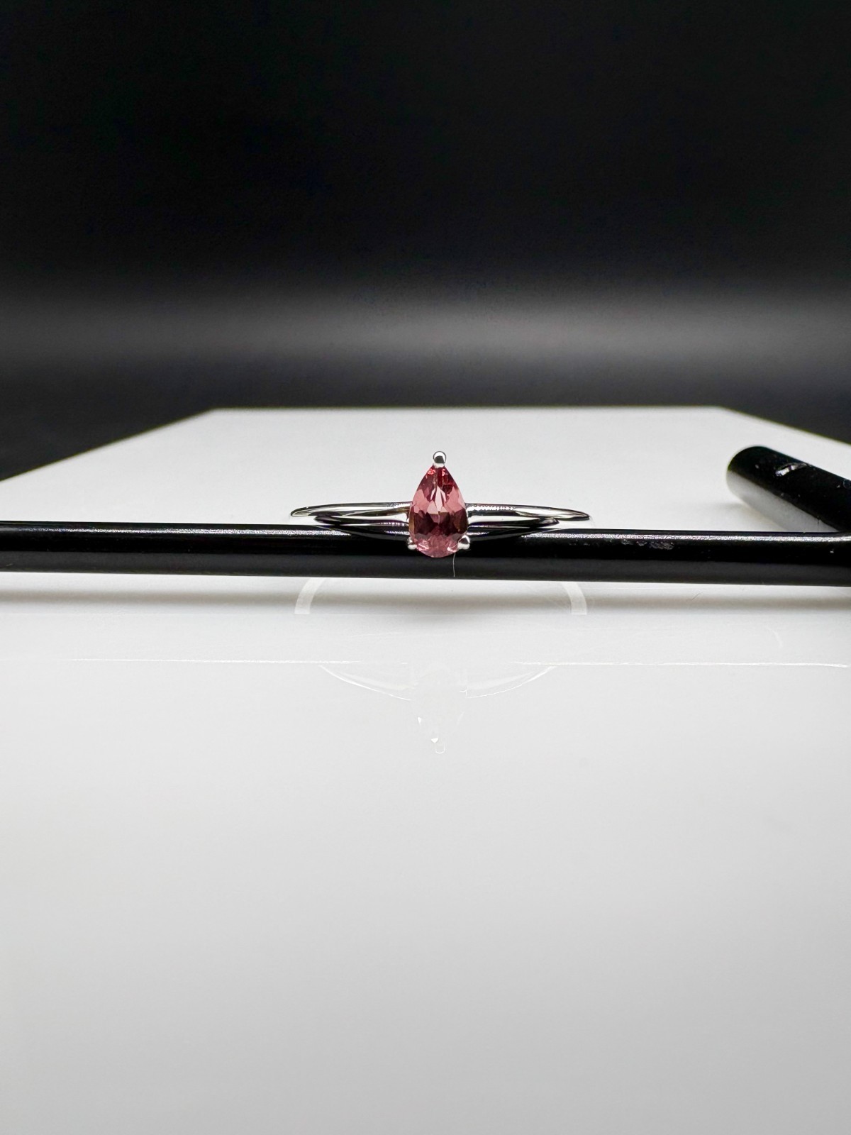 Color Shift Garnet Sterling Silver Ring, January Birthstone, Tiny Ring