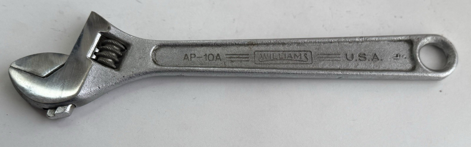 Vintage Mechanics WILLIAMS SUPERJUSTABLE FORGED AP-10A USA 10”