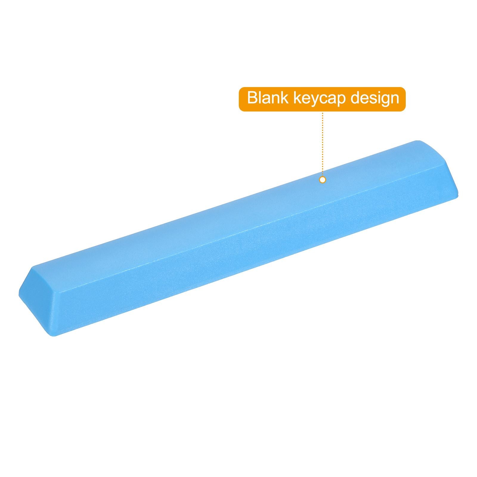 6.25u Spacebar Keycaps, MX Keyboard Replacement Universal PBT Mechanical, Blue