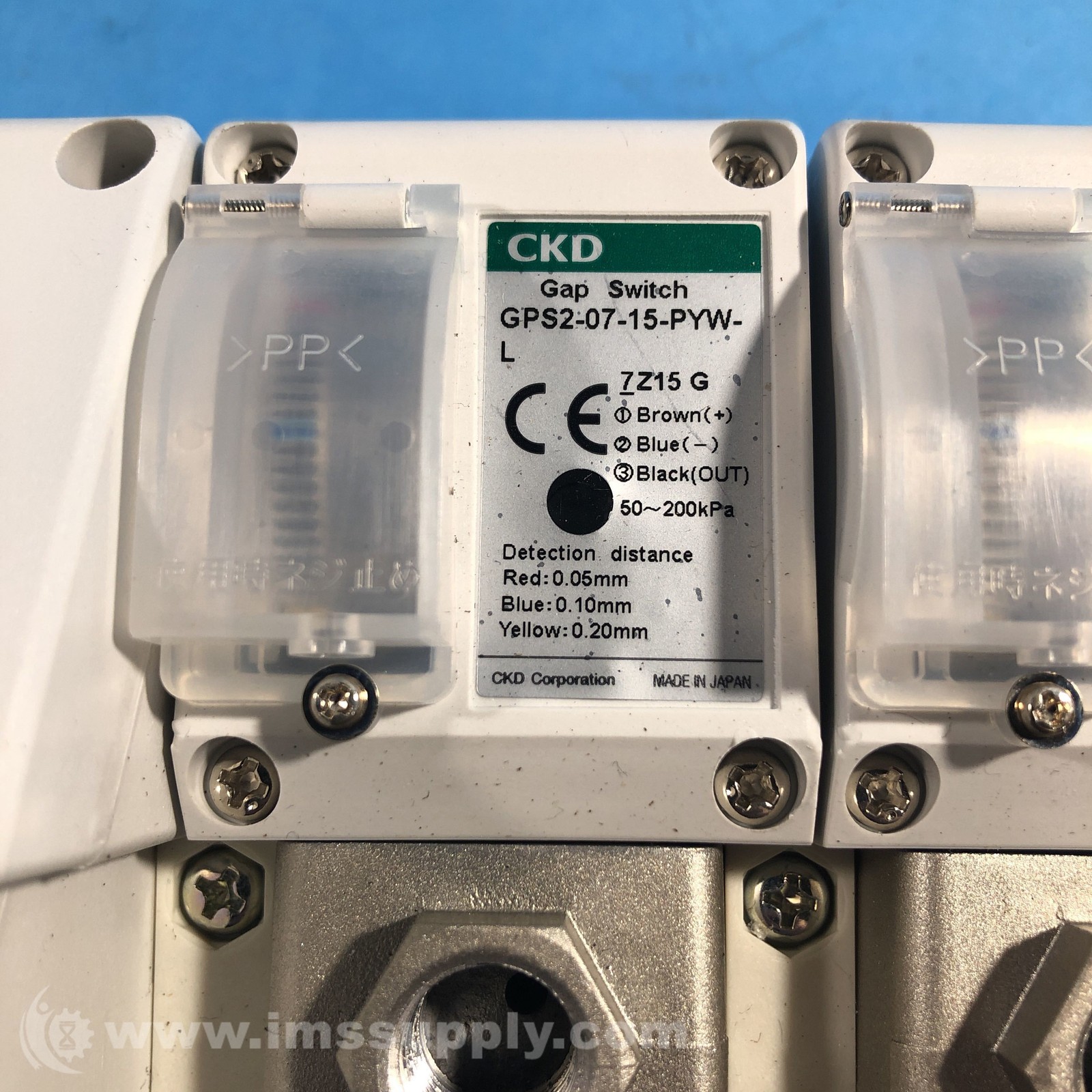 CKD Pneumatic Gap Switch Manifold Assembly 3856