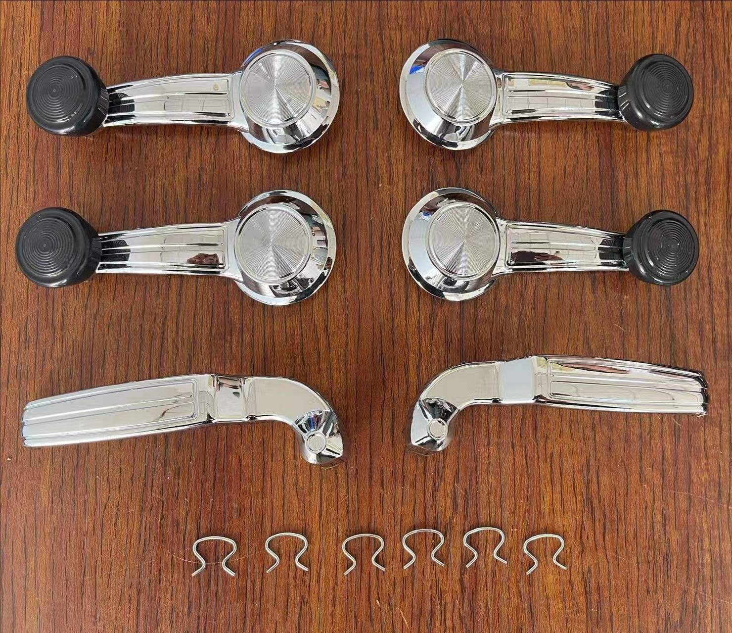1967 68 69 Camaro Firebird  Inside Door Handles Window Cranks clips Kit