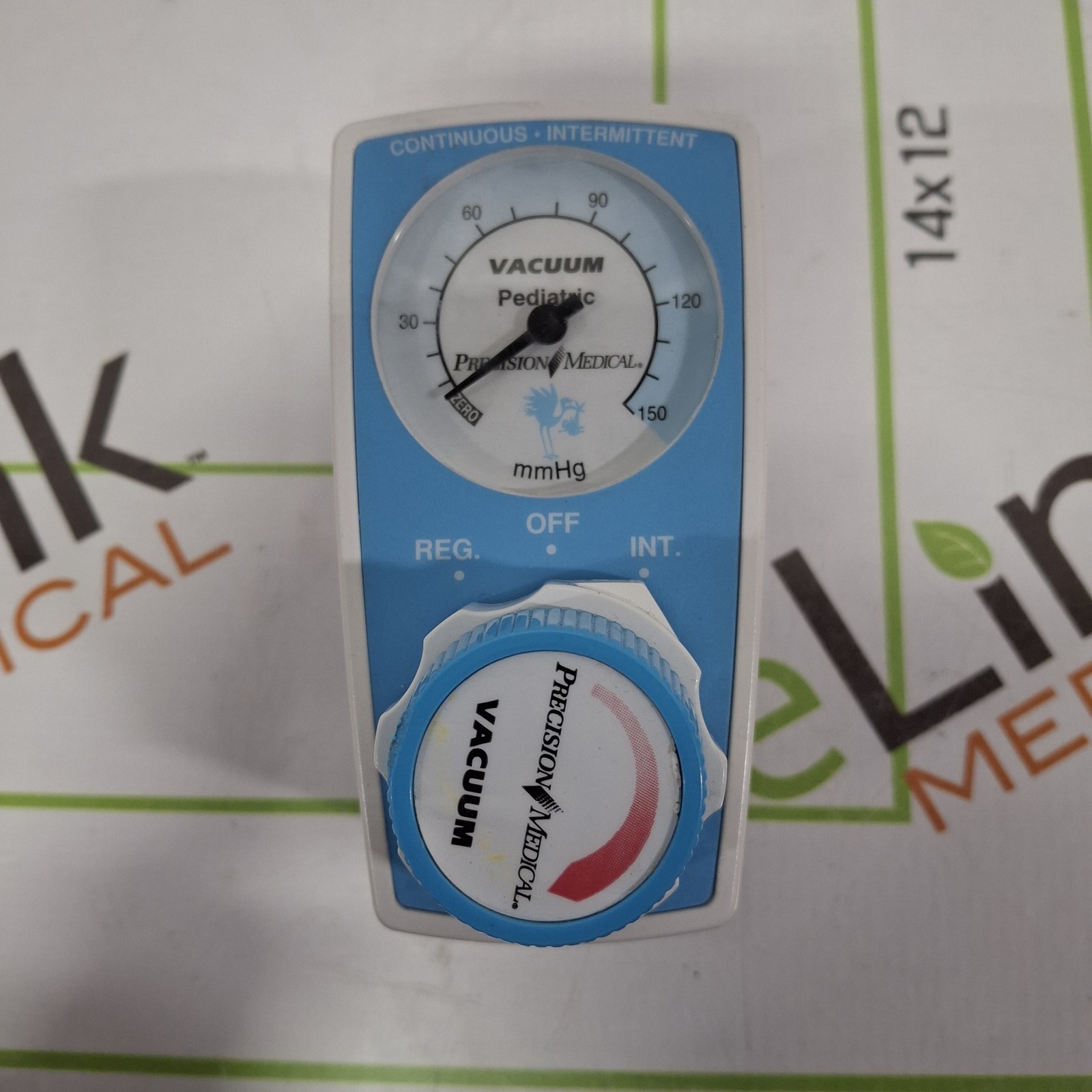 Precision Medical PM3400 Pediatric Continuous Intermittent Vacuum Regulator