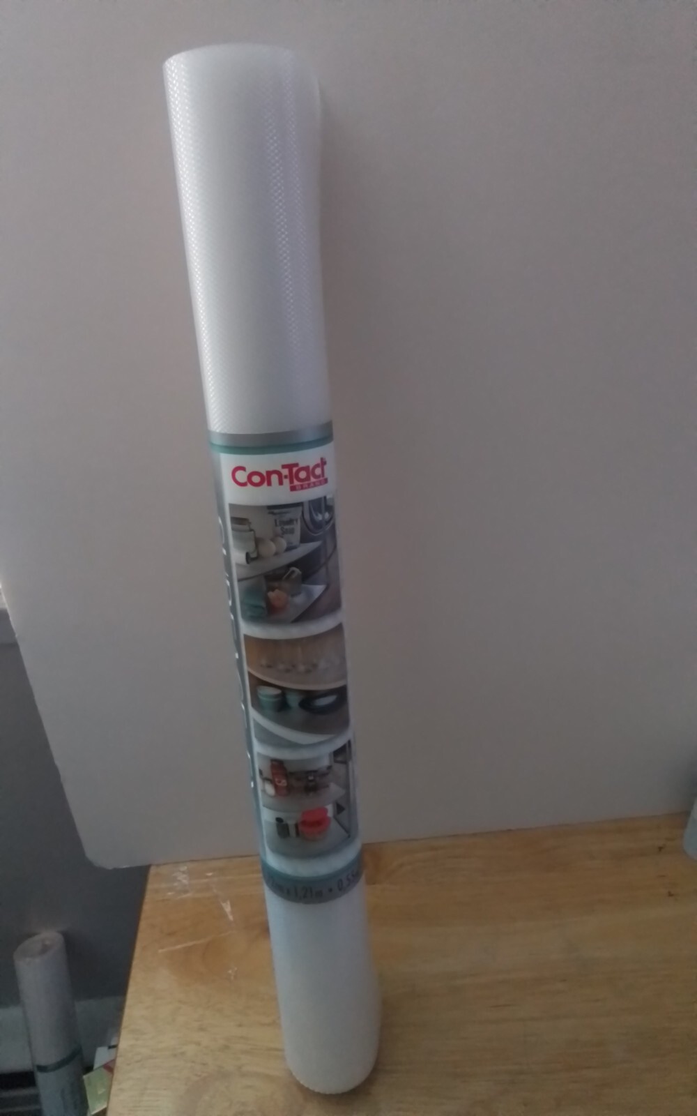 Con Tact Water resistant Shelf Liner 18"x4ft Surface Fx Clear Diamond