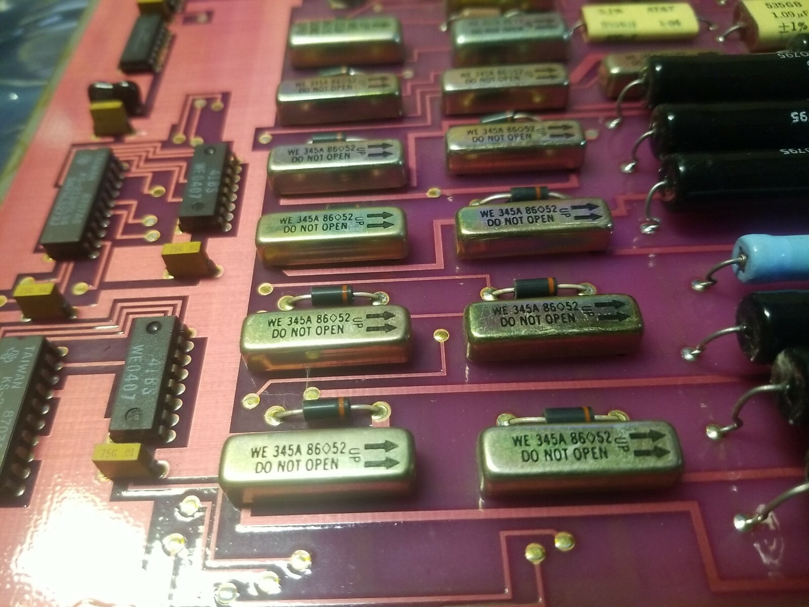 Vintage AT&T Circuit Board Card Module 1980'S LOOK NICE FREE SHIPPING RARE SM