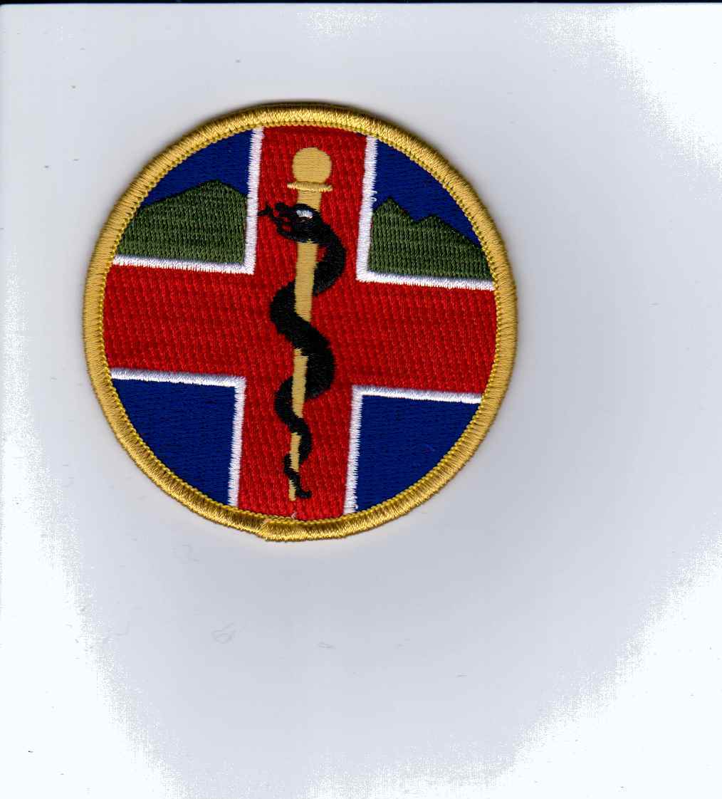 31st AEROSPACE MEDICINE SQUADRON PATCH (31st AMDS) :GA18-1 FULL COLOR