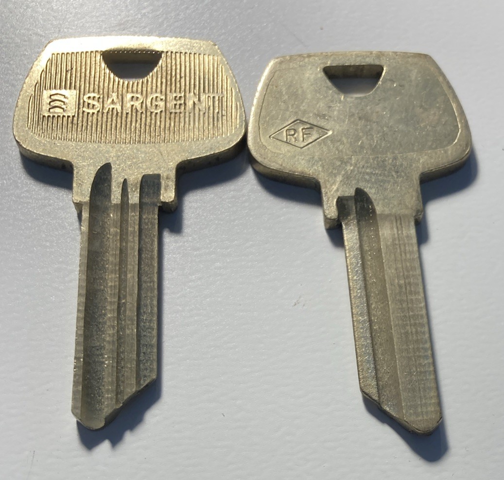 24 Original Sargent 6 pin RF Key Blanks