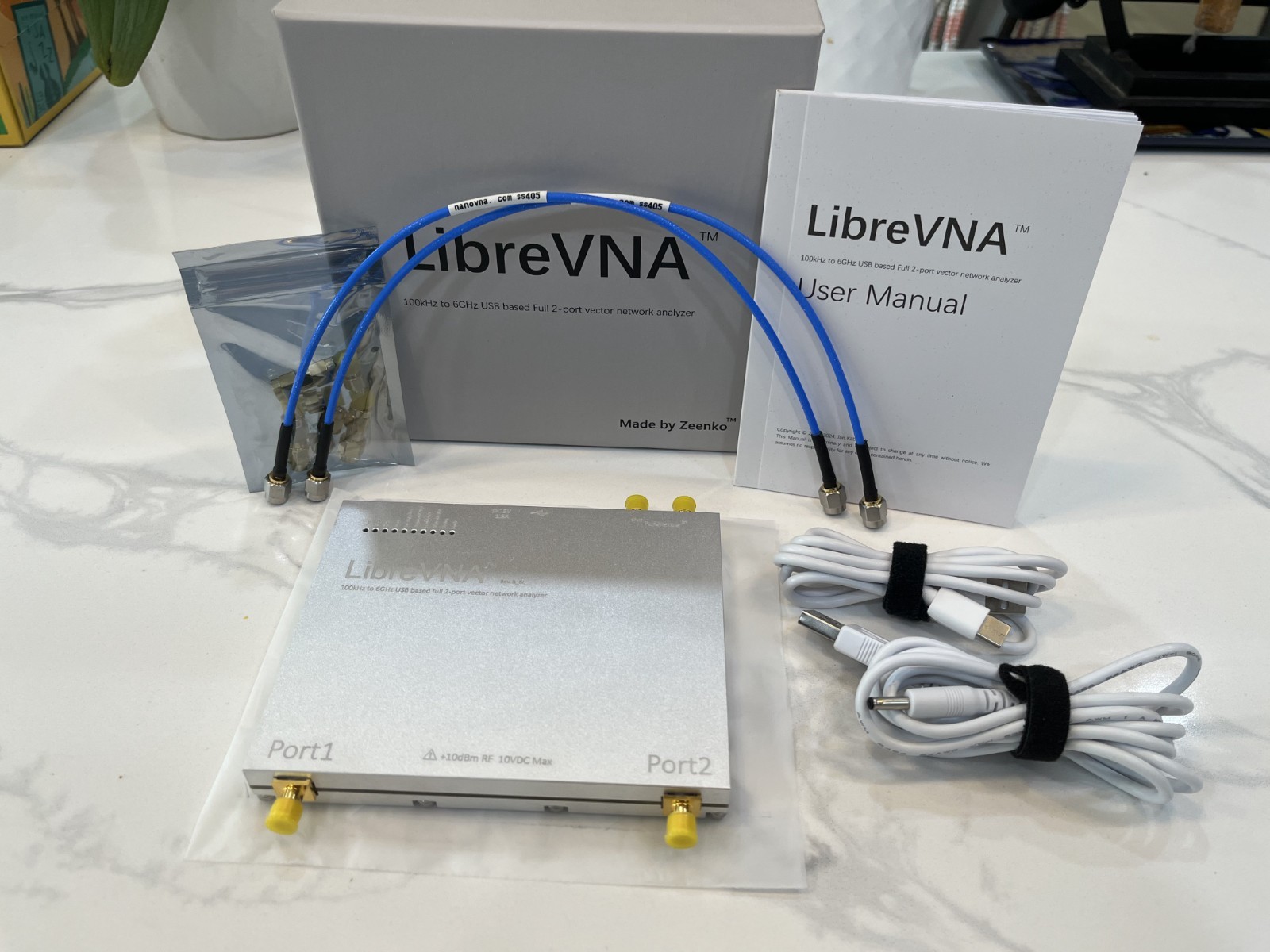 AURSINC LIBREVNA 2.0 VECTOR NETWORK ANALYZER 100KHZ-6GHZ PROFESSIONAL ANTENNA