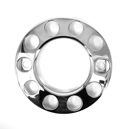 10 Stud Donuts 22.5" Chrome Stainless Steel Scania Volvo DAF Mercedes Hollow 571