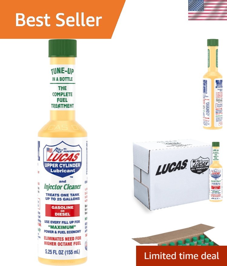 Complete Fuel Treatment Solution - 5.25 oz Bottles for Cars & Trucks (Pack of 6)