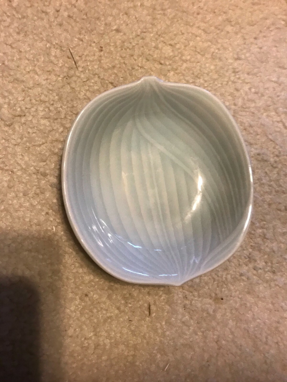 Very Neat Vintage Chinese/Japanese Caledon Porcelain Plate/Dish/Bowl 5.75"L