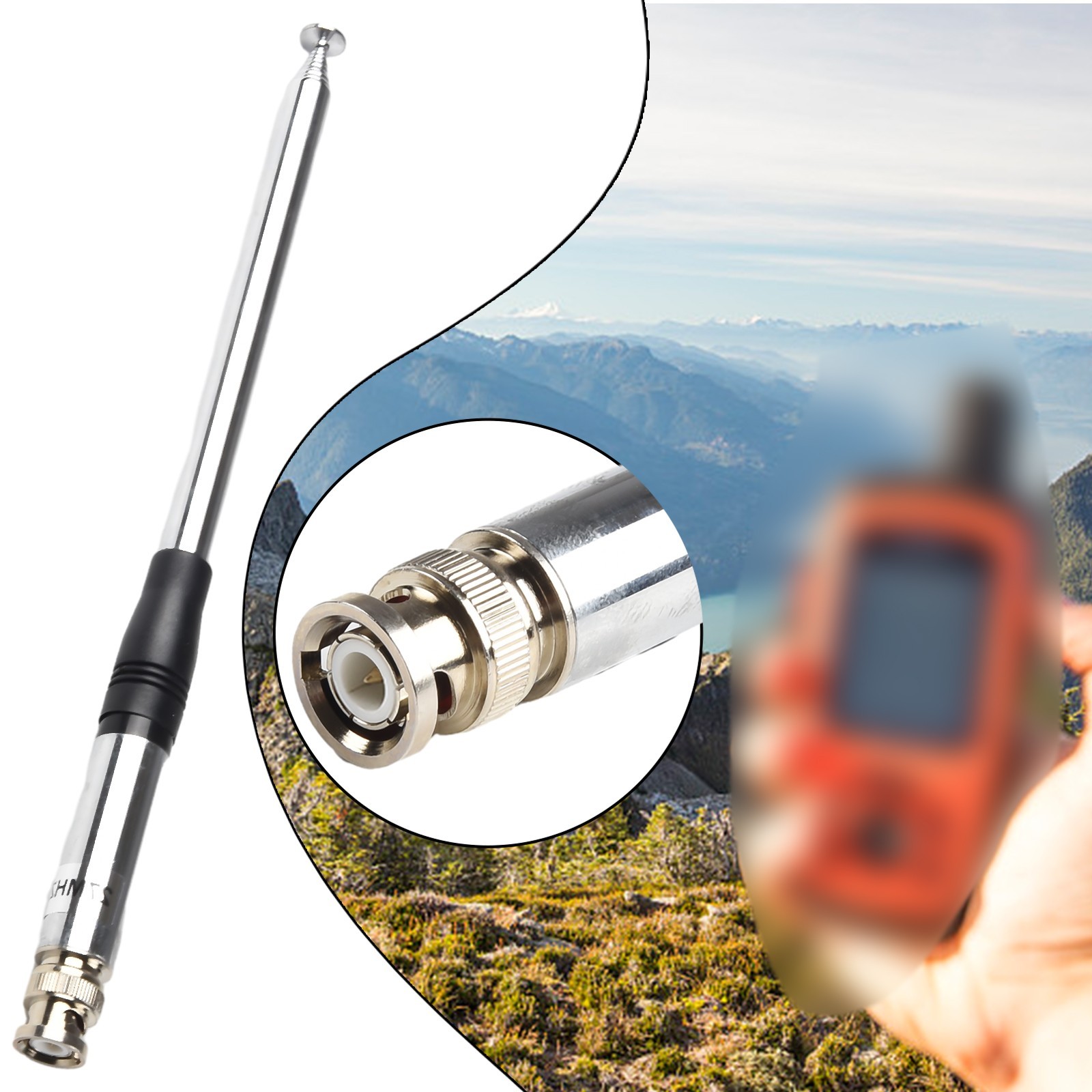 Adjustable Length 27Mhz for a Wide Range of Handheld For CB Radios