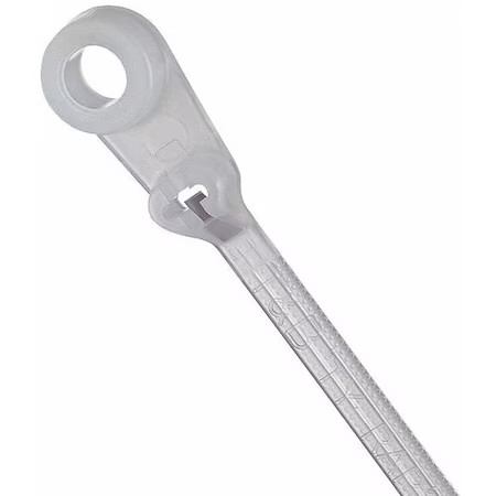 Ty-Rap Ty34m Cable Tie, 6 In L, 1-1/8 In Max Bundle Dia., Natural, Nylon 6/6,