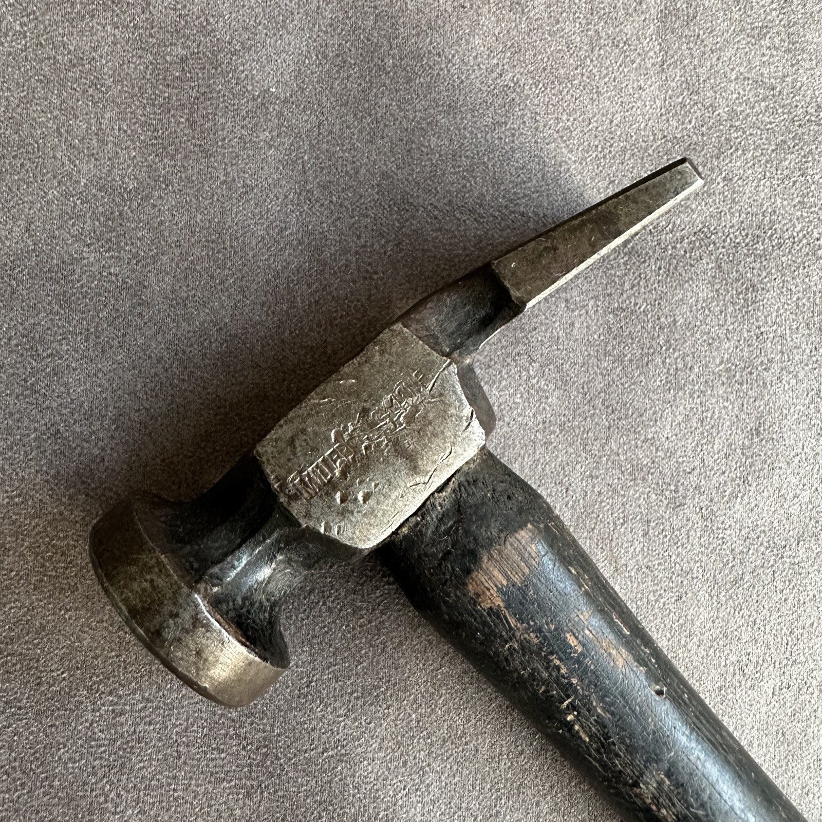 VINTAGE MILLERS CYCLONE FORGING COBBLES HAMMER MADE INN AUSTRALIA