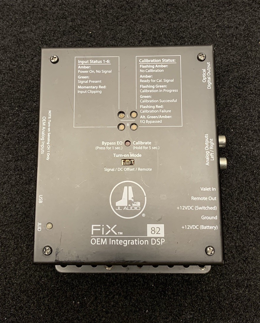 JL Audio Fix82 - OEM Integration DSP w/Digital EQ & Time Correction *No Plugs*