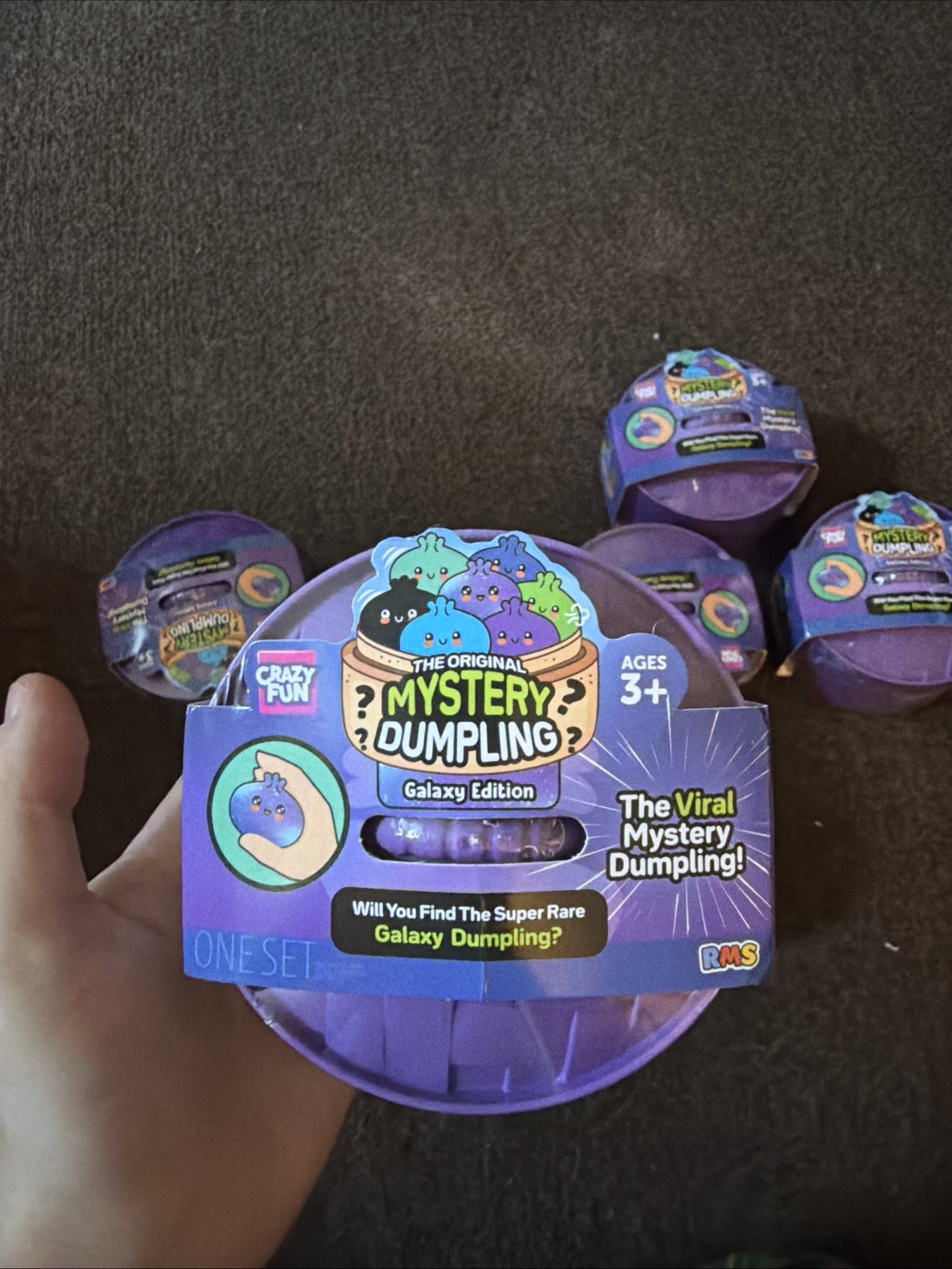 Crazy Fun The Original Mystery Dumpling: Galaxy Edition 4" RMS - SEALED - RARE!