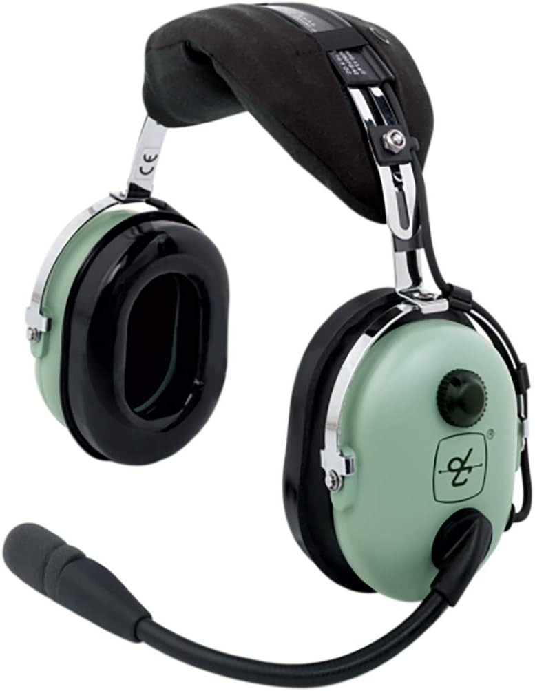 David Clark H10-13.4 Aviation Headset Green