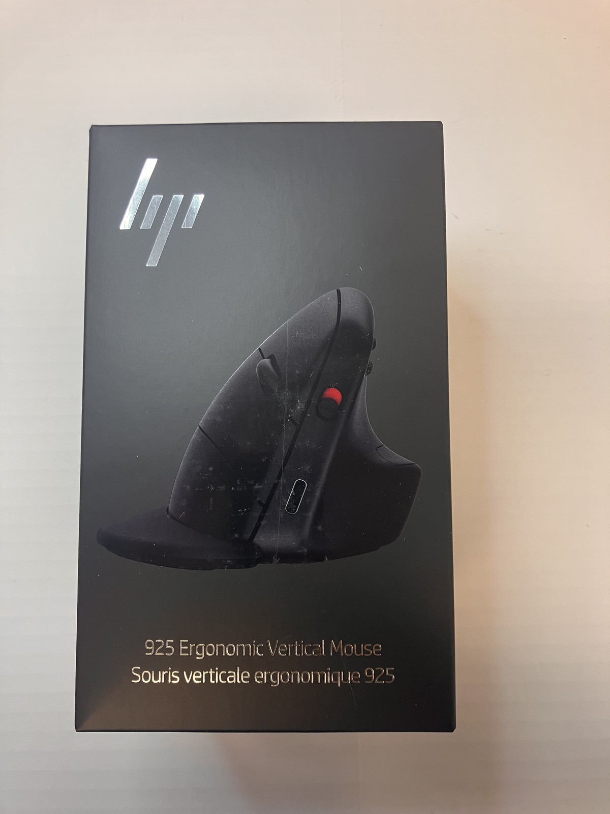 6H1A5AA#ABA HP 925 vertical mouse 2.4 GHz Bluetooth 5.3 black