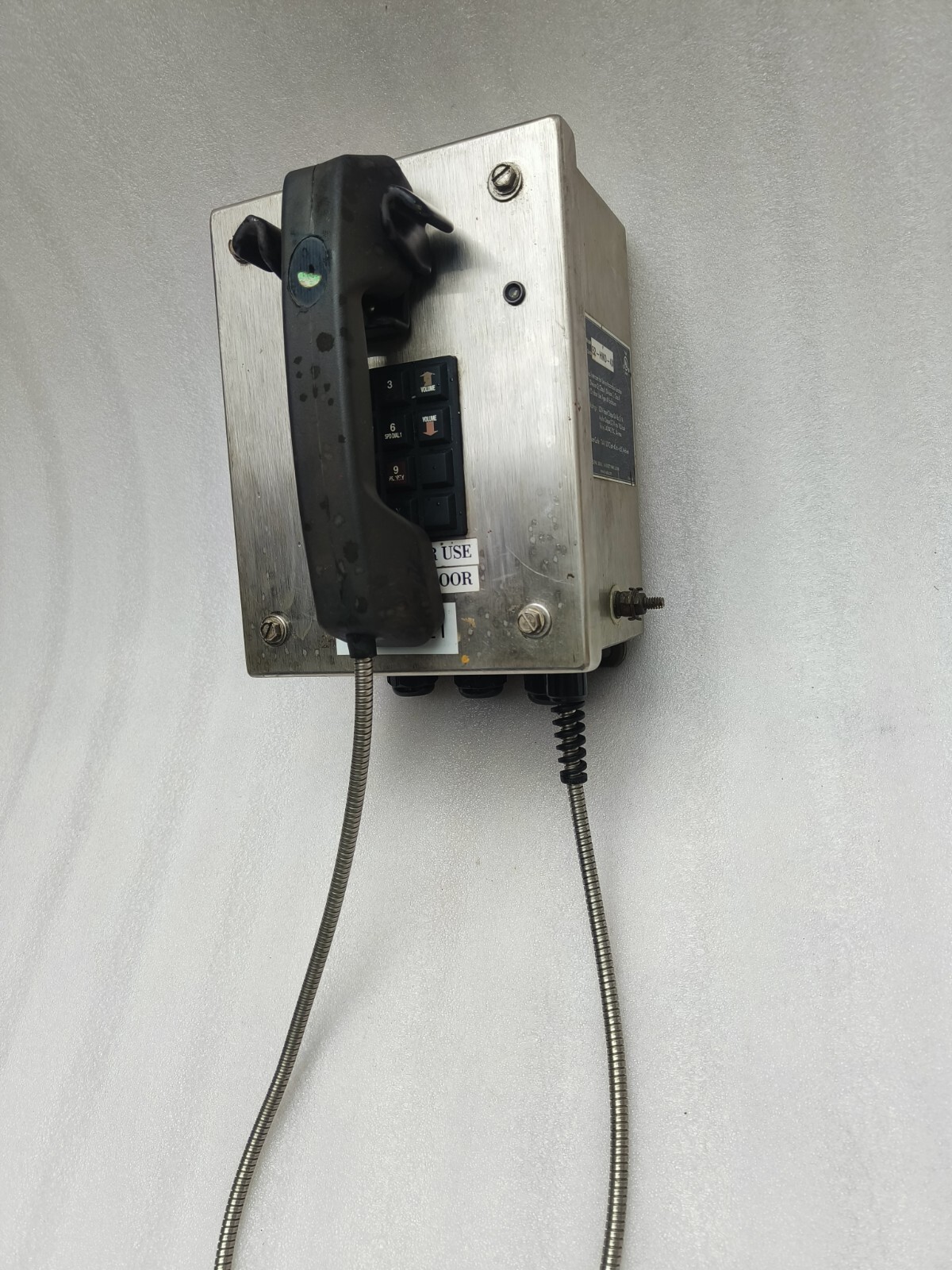 FEDRAL SIGNAL ECHO E2-HND-4X Class I , DIVISION 2 Digital Intercom Station