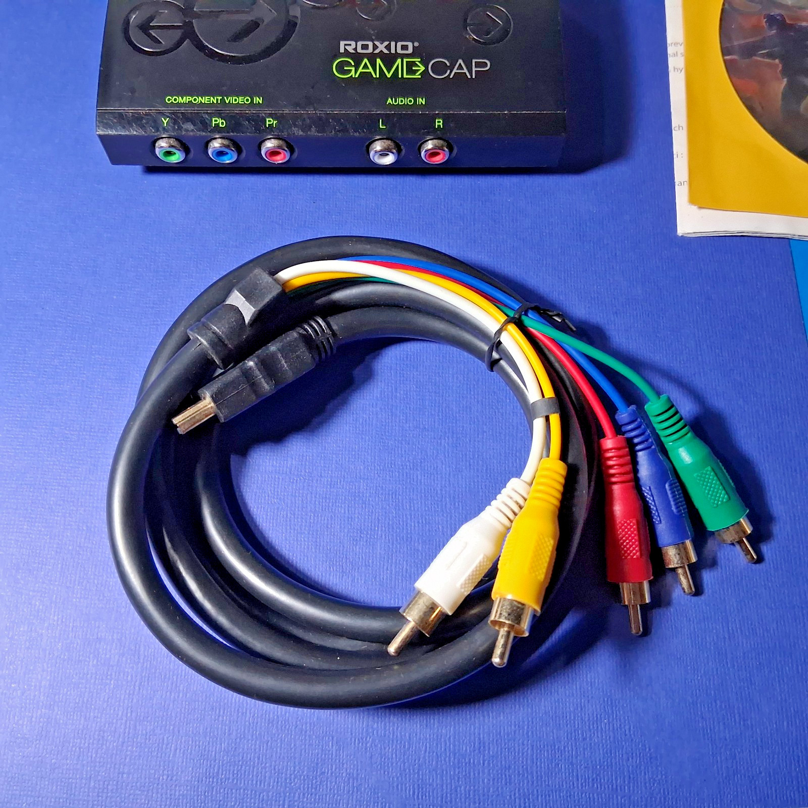 Roxio GameCap HU348-E Video Game Capture Device – Component Capture Xbox 360 PS3
