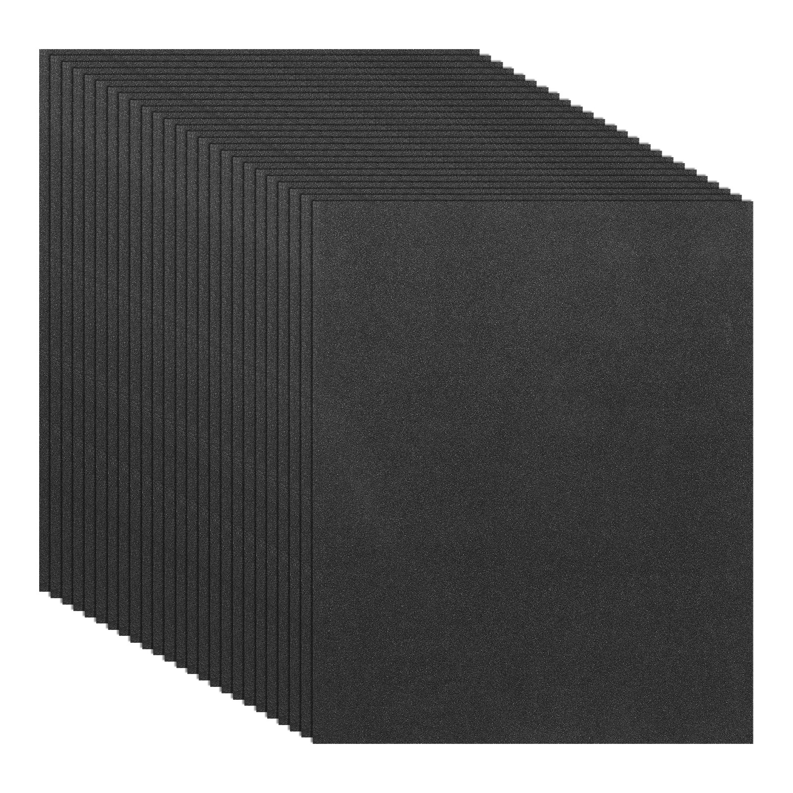 25 Pack 9" x 11" Sandpaper, 150 Grit Sand Paper for Wood Furniture