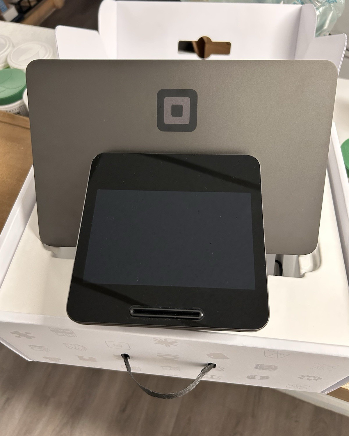 Square Register POS System w/ Customer Display & Power Adapter