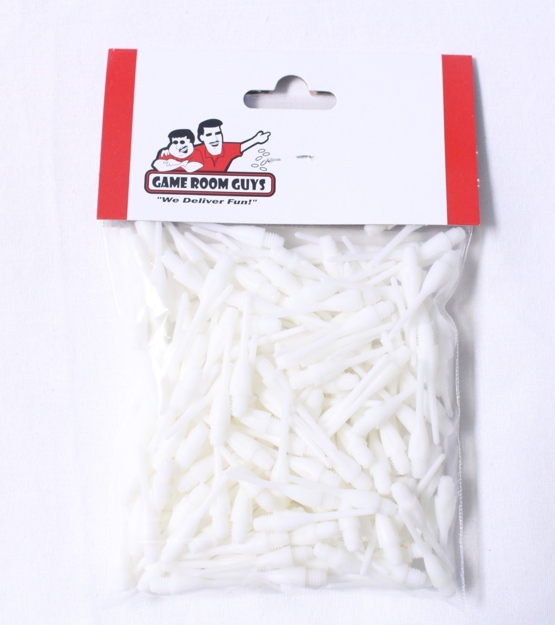Dart Tips - Soft - 2Ba - 3/16" - White - Set of 250