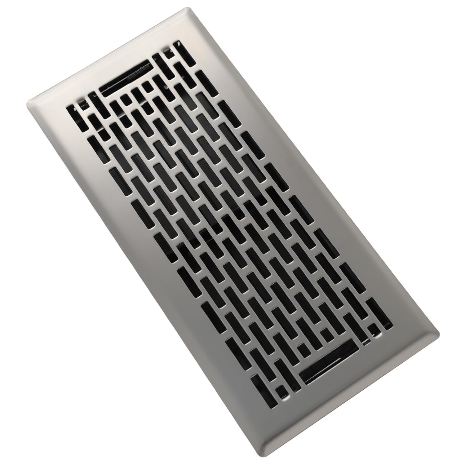 Floor Register 4x10 Inches - Heavy Duty Walkable Steel Floor Vents - Ease Adj...