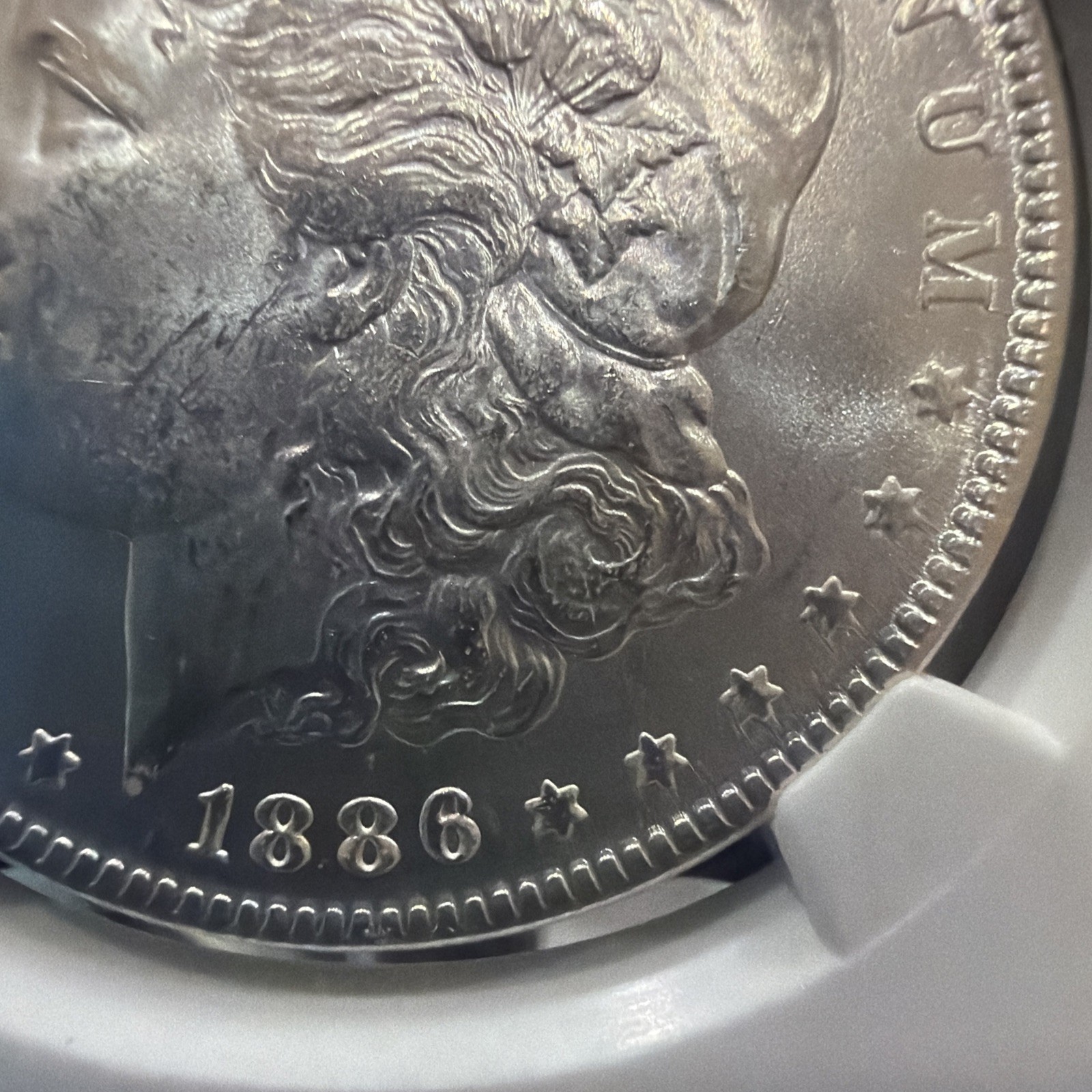 1886 Morgan Silver Dollar NGC MS63