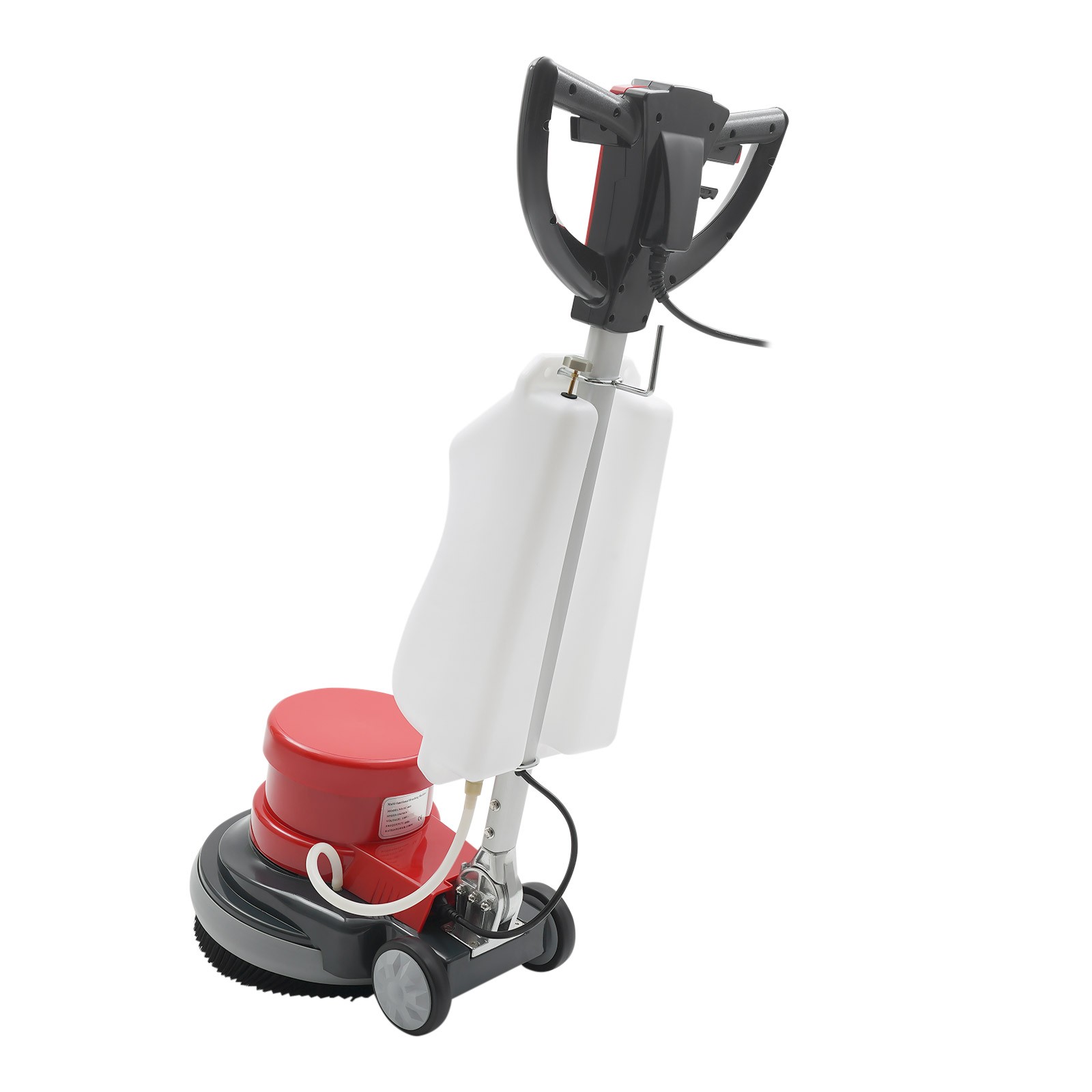 17" Carpet Cleaning Machine Floor Multi-functional Polishing Brushing Machine 8L