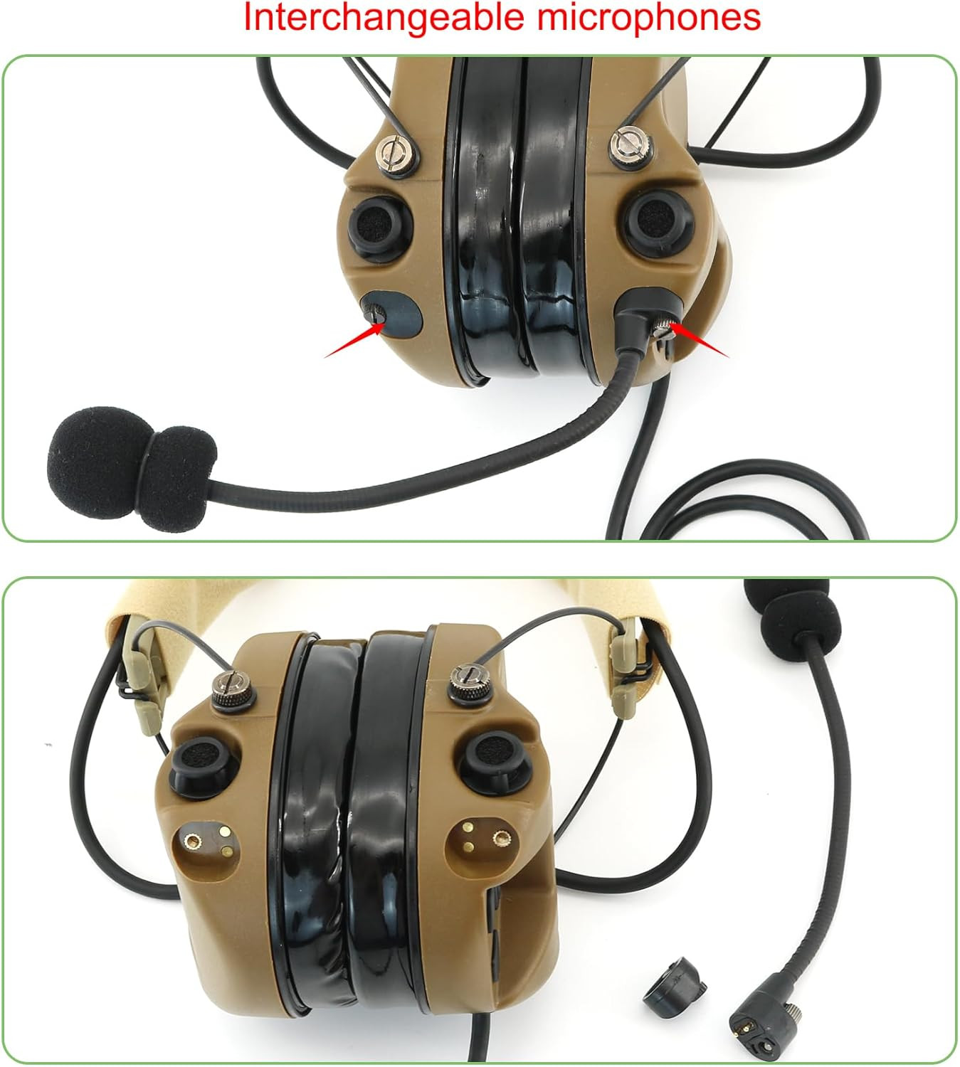 M301 Tactical Headset for Hunting & Shooting - Hearing Protection & Comm