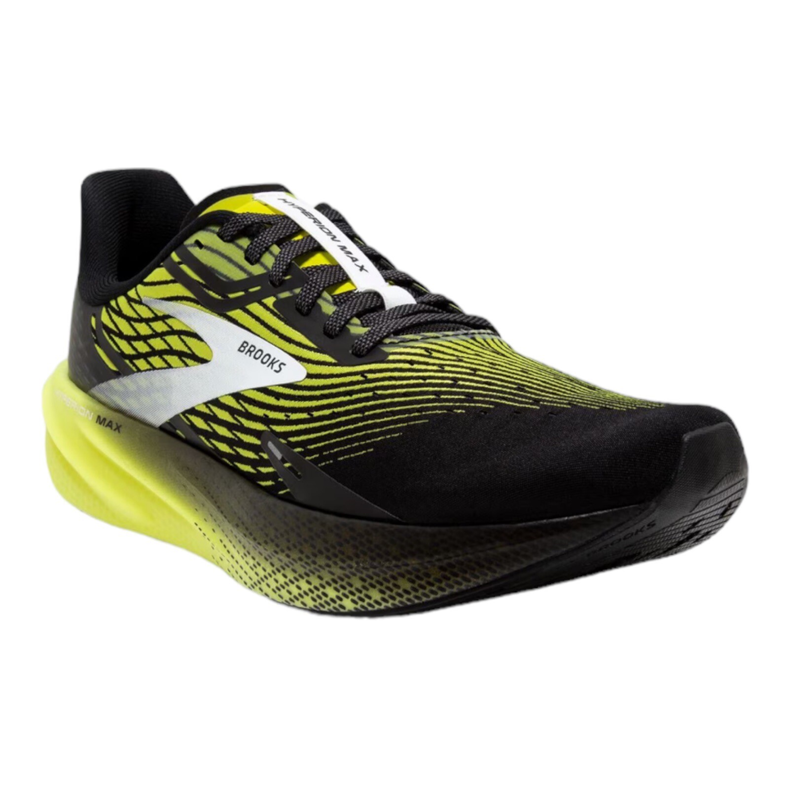 Brooks Mens Hyperion Max 1103901D078 Black Running Shoes Sneakers Size 12 D
