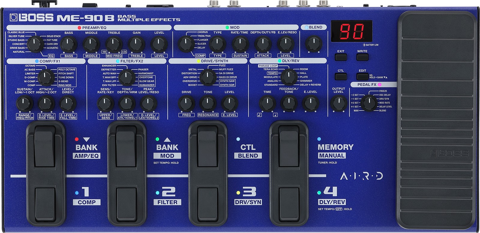 Boss ME-90B Bass Multi-Effects Processor