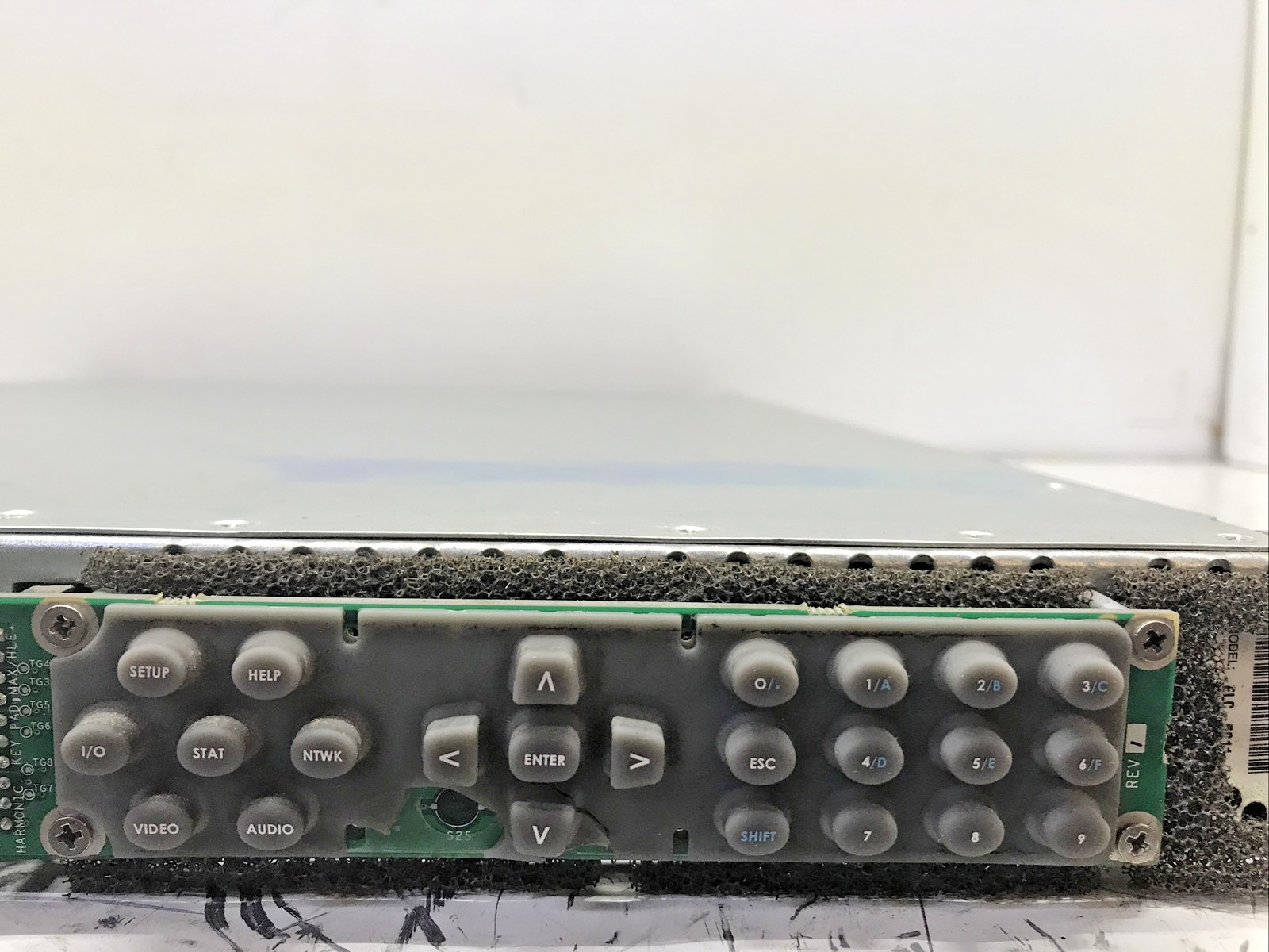 Harmonic Divicom Electra 5011 Multichannel Encoder ELC-5011-L POWERS ON NO FRONT