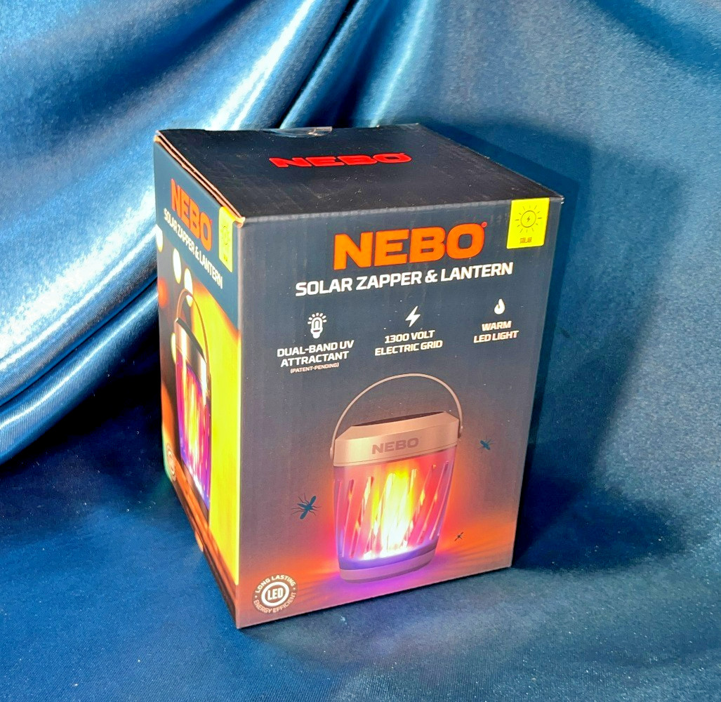 Nebo Solar Zapper and Lantern - NEB-ZAP-0003 - USB-C Rechargeable